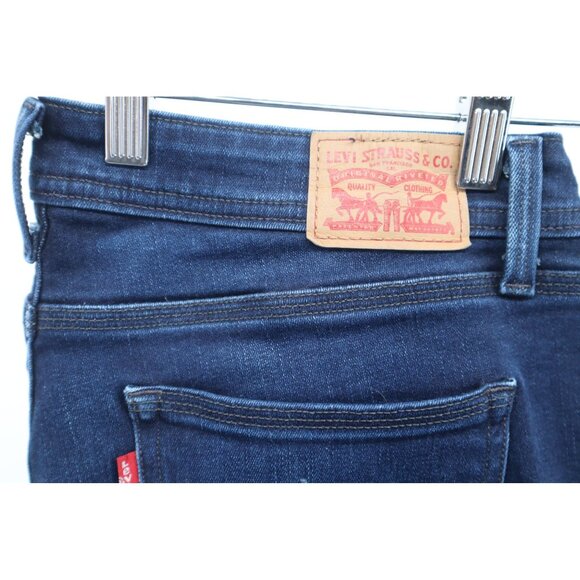 Levis 529 Bootcut Jeans Upcycled Reworked Boho Hipie Flared Size 16 Wide Legs - Picture 13 of 16